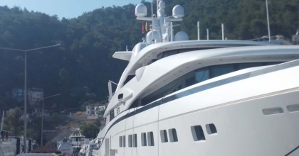 HİNTLİ MİLYARDERİN SÜPER YATI ‘SEA PEARL’ FETHİYE’DE
