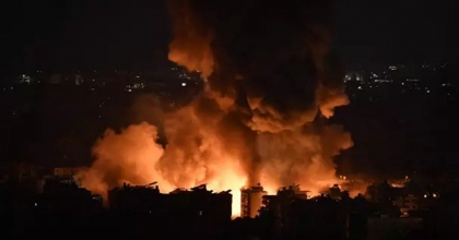 İSRAİL ORDUSU BEYRUT VE SURİYE'YE SALDIRDI