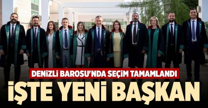 DENİZLİ BAROSU’NDA SEÇİM TAMAM