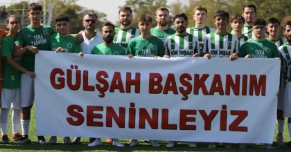 KARAAĞAÇLI TEKNİK SPOR’DAN BAŞKAN DURBAY’A PANKARTLI DESTEK