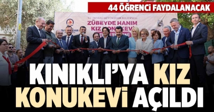 KINIKLI’YA KIZ KONUKEVİ AÇILDI