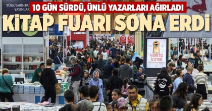 KİTAP FUARI SONA ERDİ
