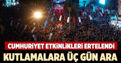 KUTLAMALARA ÜÇ GÜN ARA