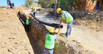 KUTLUBEY’E KANALİZASYON ŞEBEKESİ