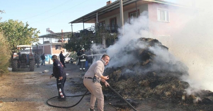 KULA’DA SAMAN YANGINI KORKUTTU