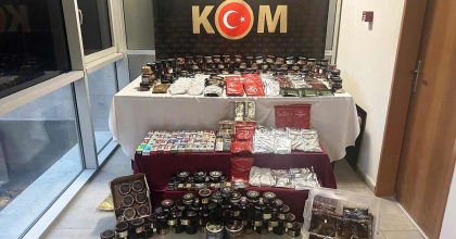 KÜTAHYA’DA KAÇAK TÜTÜN VE SİGARA OPERASYONU