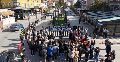 KÜTAHYA'DA PARKA NARİN GÜRAN'IN İSMİ VERİLDİ