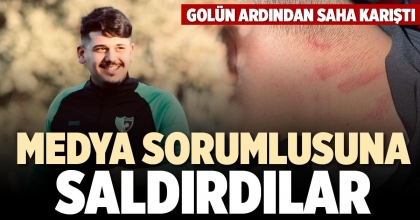 MEDYA SORUMLUSUNA SALDIRDILAR