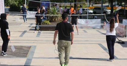 MERKEZEFENDİ'DE SPOR ŞENLİKLERİ BAŞLADI