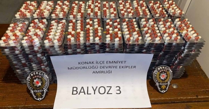 MAKARNA KOLİSİNDEN 5 BİN 559 ADET UYUŞTURUCU HAP ÇIKTI