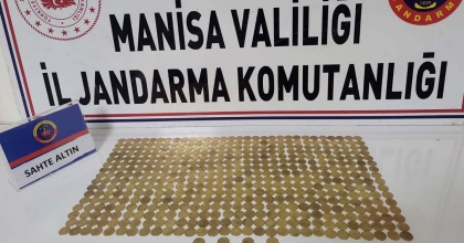 MANİSA’DA 484 SAHTE SİKKE ELE GEÇİRİLDİ