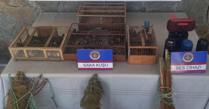 SAKA AVLAYAN 4 ŞAHIS SUÇÜSTÜ YAKALANDI: 229 BİN TL CEZA