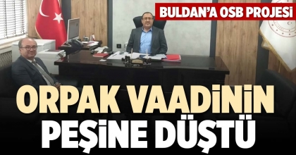 ORPAK VAADİNİN PEŞİNE DÜŞTÜ