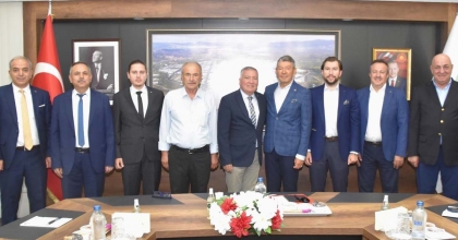 OSB YÖNETİMİNE ZİYARETLER SÜRÜYOR