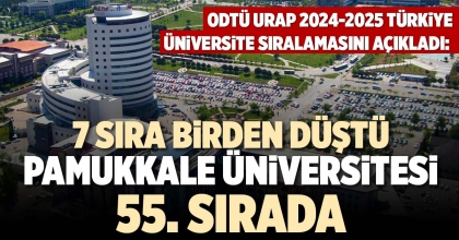 PAMUKKALE ÜNİVERSİTESİ 55. SIRADA