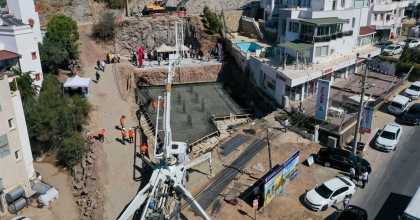 SAADET CANBAZ ANAOKULU'NUN TEMELİ ATILDI