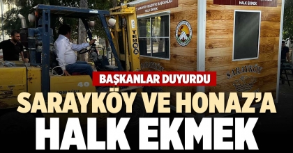 SARAYKÖY VE HONAZ’A HALK EKMEK