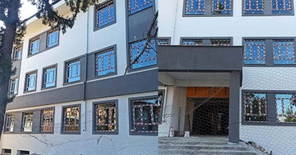 SARIGÖL'DE ŞEHİT ESİN AKAY ORTAOKULU VE 4 EYLUL İLKOKULU EĞİTİME HAZIR