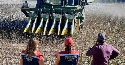 SÖKE'DE PAMUK HASAT MAKİNELERİ KONTROL EDİLİYOR