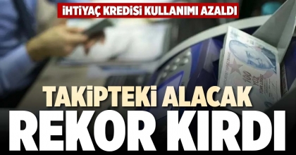 TAKİPTEKİ ALACAK REKOR KIRDI