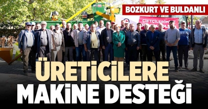 ÜRETİCİLERE MAKİNE DESTEĞİ
