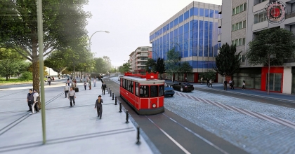 UŞAK'TA HAFİF RAYLI TRAMVAY 2025 YILINDA HİZMETE GİRİYOR