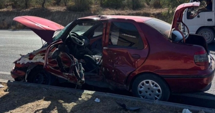 YATAĞAN'DA TRAFİK KAZASI: 1 AĞIR YARALI