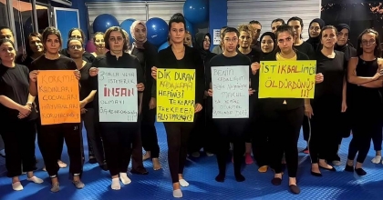 YUNUSEMRE'DE GENÇLİK VE SPOR HİZMETLERİ'NDEN KADIN CİNAYETLERİNE TEPKİ