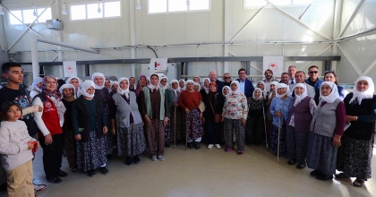 YÜZDE 50 HİBE DESTEKLE 22 MİLYON LİRAYA FABRİKA KURULDU