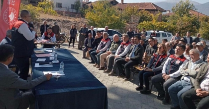 19 İLÇEDE 1179 ÇİFTÇİ BİLGİLENDİRİLDİ