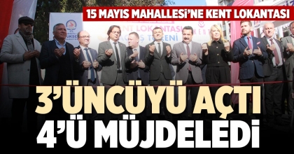 3’ÜNCÜYÜ AÇTI 4’Ü MÜJDELEDİ
