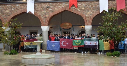 30 FARKLI ÜLKEDEN 250 ÖĞRENCİ AYDIN'DA BULUŞTU
