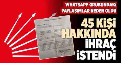 45 KİŞİ HAKKINDA İHRAÇ İSTENDİ