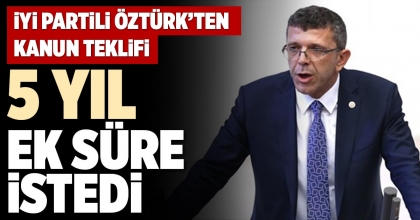 5 YIL EK SÜRE İSTEDİ