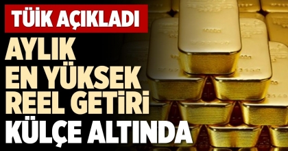 AYLIK EN YÜKSEK REEL GETİRİ KÜLÇE ALTINDA