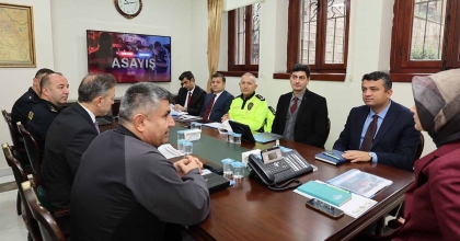 AFYONKARAHİSAR’DA ASAYİŞ TOPLANTISI