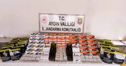 AYDIN'DA 115 KİLO BANDROLSÜZ TÜTÜN ELE GEÇİRİLDİ