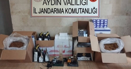 AYDIN'DA 64 BİN 500 MAKARON ELE GEÇİRİLDİ