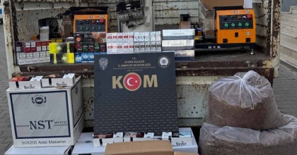 AYDIN'DA 65 KİLO KIYILMIŞ TÜTÜN ELE GEÇİRİLDİ