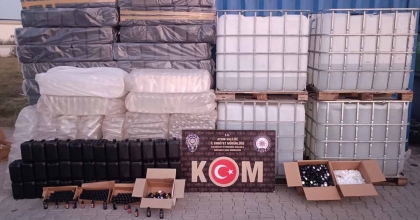 AYDIN'DA SAHTE İÇKİ OPERASYONU: 3 GÖZALTI