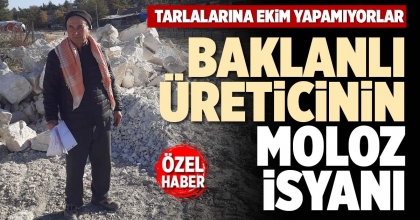 BAKLANLI ÜRETİCİNİN MOLOZ İSYANI