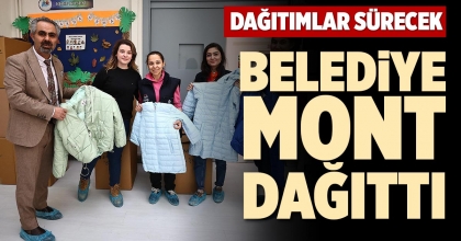 BELEDİYE MONT DAĞITTI