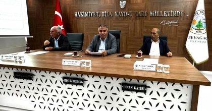BEYAĞAÇ BELEDİYE MECLİSİ KASIM AYI TOPLANTILARINI TAMAMLADI