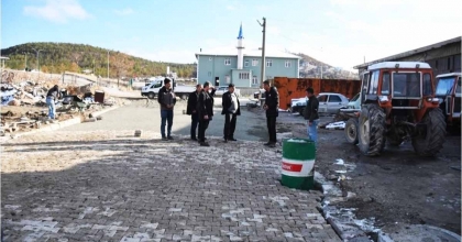 BAŞKAN KOCA, SANAYİ BÖLGESİNDE ÇALIŞMALARI İNCELEDİ