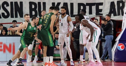 BASKETBOL SÜPER LİGİ: KARŞIYAKA: 104 - YALOVASPOR: 81