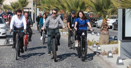 BİSİKLET TUTKUNLARI, ÇEŞME'DE PEDAL BASACAK