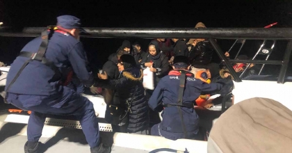 BODRUM'DA 33 DÜZENSİZ GÖÇMEN YAKALANDI: 3 GÖZALTI