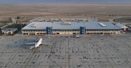 ÇARDAK HAVALİMANINDA 10 AYDA 377 BİN 329 KİŞİ UÇTU