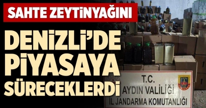 DENİZLİ’DE PİYASAYA SÜRECEKLERDİ