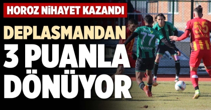 DEPLASMANDAN 3 PUANLA DÖNÜYOR